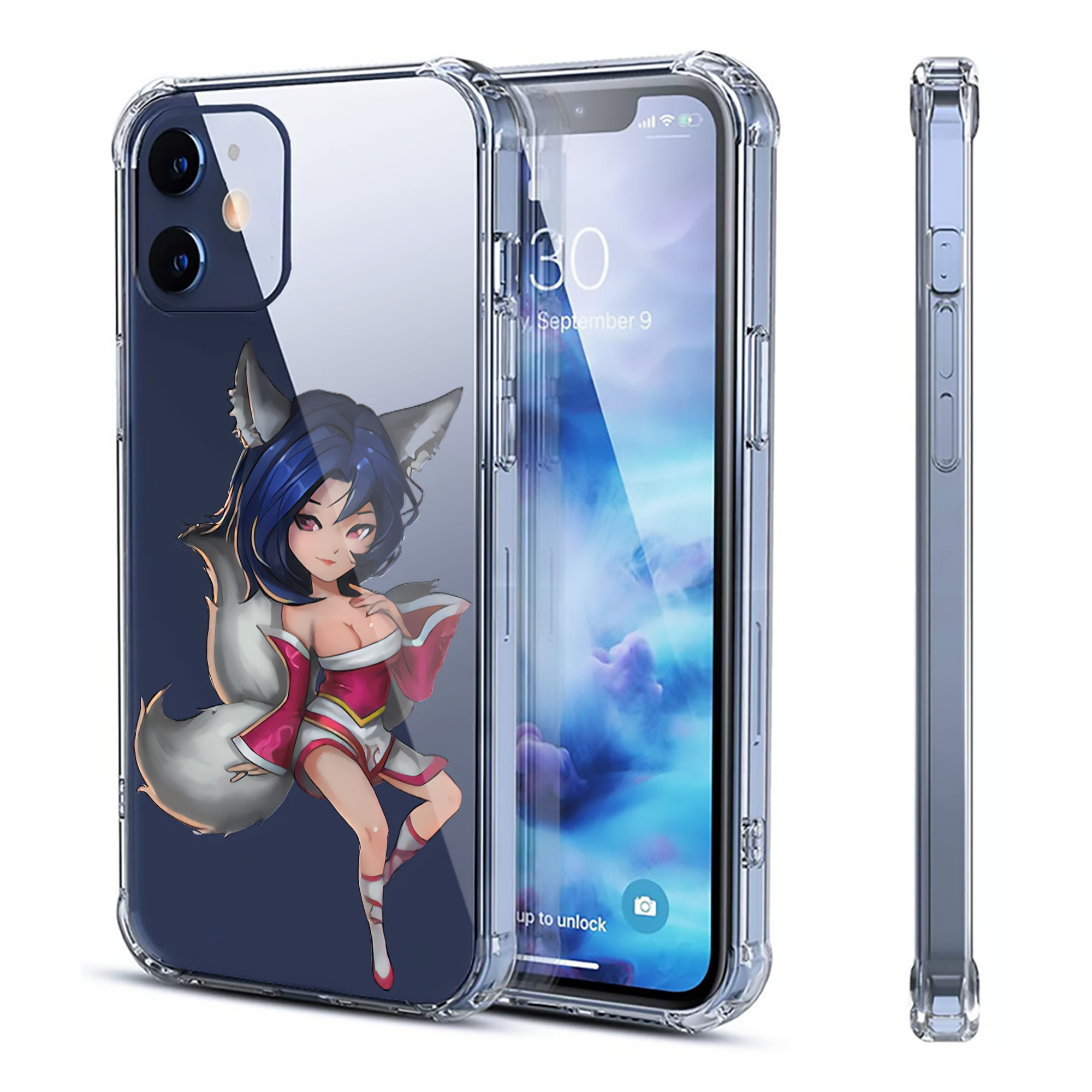 （画像用） リーグ・オブ・レジェンド League of Legends LOL 【iPhone 12シリーズ対応】透明スマホケース（クリアソフトケース）